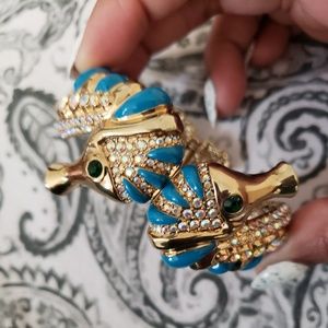 Betsey johnson seahorse bracelet